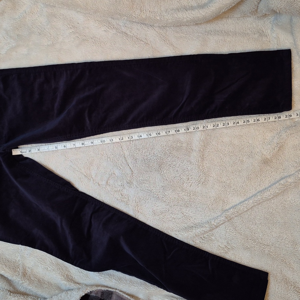 Joe Fresh Slim Low Rise Blue Corduroy Pants Size 6, New With Tags - Picture 13 of 15